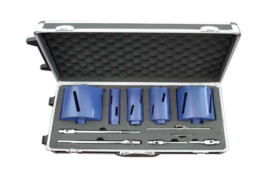 11pcs θέστε τα ξηρά κομμάτια τρυπανιών πυρήνων καθορισμένα τα κομμάτια τρυπανιών διαμαντιών για το γυαλί